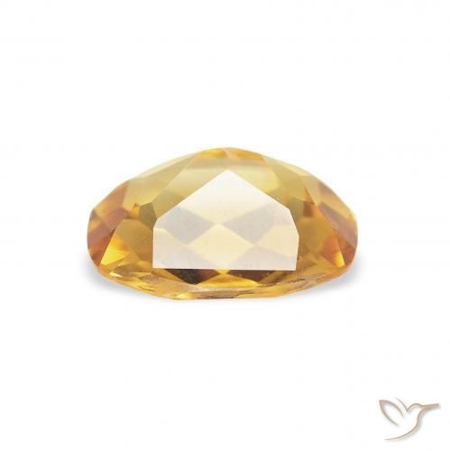 Citrine Or moyen naturelle Coussin, 1.16 ct, VVS-VS