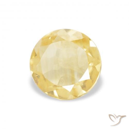 Citrine Jaune clair naturelle Tour, 0.73 ct, VVS