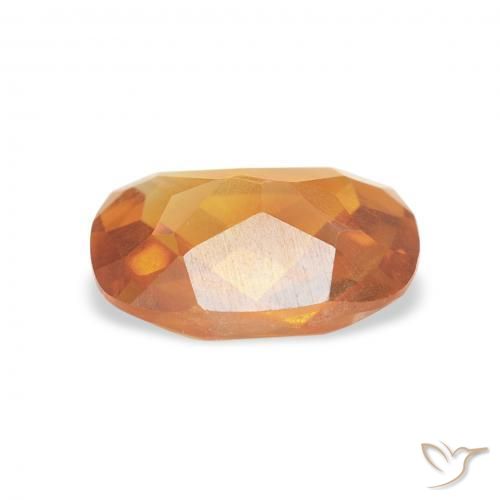 Citrine Orange-or naturelle Coussin, 1.20 ct, VVS-VS