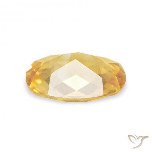Citrine Doré naturelle Coussin, 1.04 ct, VVS-VS