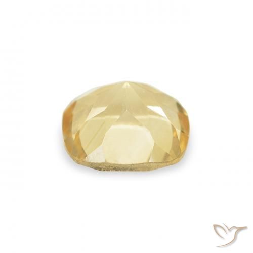 Citrine Doré naturelle Coussin, 0.50 ct, VVS-VS
