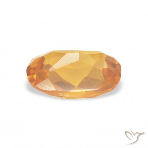 Citrine Doré foncé naturelle Coussin, 1.17 ct, VVS-VS