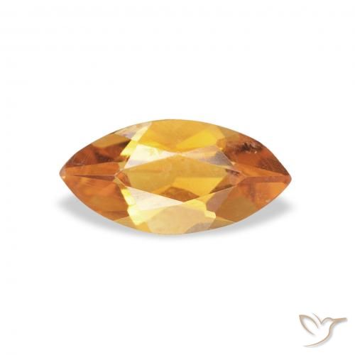 0.43ct Naturel Or Citrine, Marquise, VVS-VS
