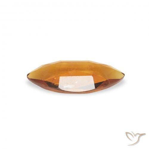 Citrine Or naturelle Marquise, 0.36 ct, VS