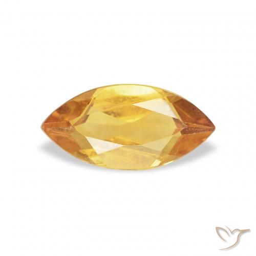 0.42ct Naturel Orange-or Citrine, Marquise, VS