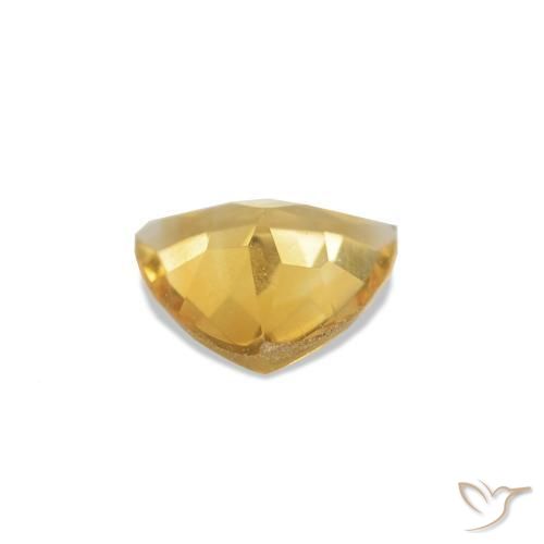 Citrine Or naturelle Trillion, 0.29 ct, VVS-VS