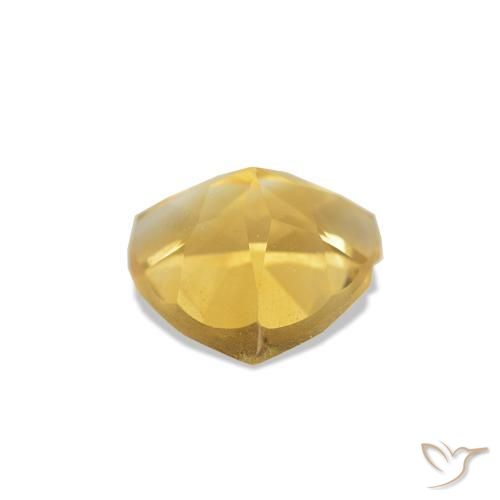 Citrine Or naturelle Trillion, 0.68 ct, VS-SI