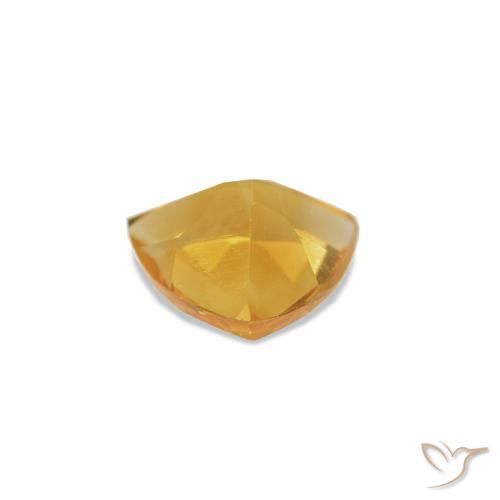 Citrine Or moyen naturelle Trillion, 0.27 ct, VS