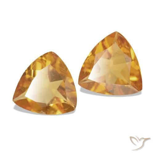 Shop natural 1.02ct Orange foncé Citrine gems, Trillion, from Brésil at GemSelect. In stock, global shipping!