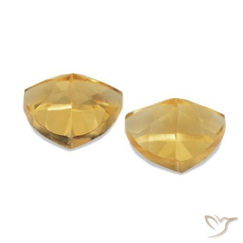 Shop natural 1.35ct Doré léger Citrine gems, Trillion, from Brésil at GemSelect. In stock, global shipping!