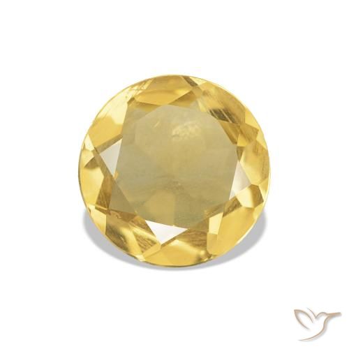 0.94ct Jaune clair Citrine, Tour, VS