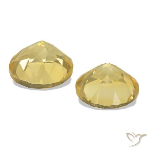Shop natural 2.40ct Jaune doré léger Citrine gems, Coupe roude, from Brésil at GemSelect. In stock, global shipping!