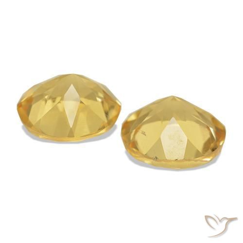Shop natural 1.99ct Jaune doré léger Citrine gems, Coupe roude, from Brésil at GemSelect. In stock, global shipping!