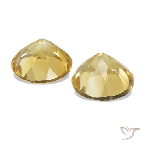 Shop natural 2.51ct Jaune doré léger Citrine gems, Coupe roude, from Brésil at GemSelect. In stock, global shipping!