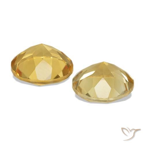 Shop natural 2.29ct Doré léger Citrine gems, Coupe roude, from Brésil at GemSelect. In stock, global shipping!