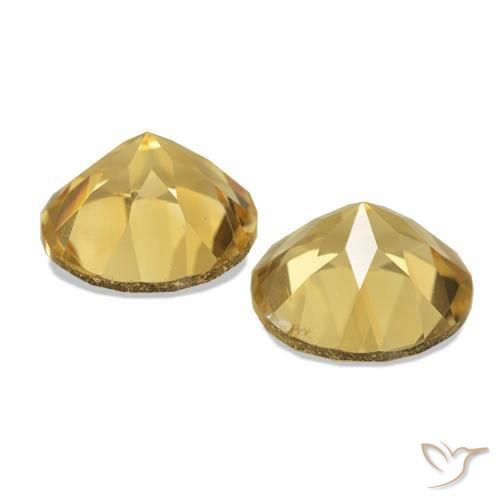 Shop natural 2.23ct Jaune doré léger Citrine gems, Coupe roude, from Brésil at GemSelect. In stock, global shipping!