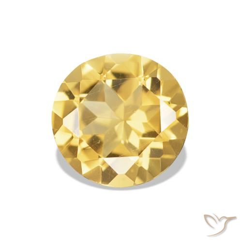 0.95ct Doré moyen Citrine, Tour, VVS