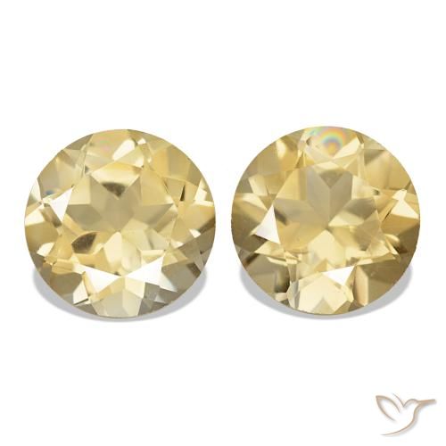 Shop natural 2.32ct Doré Citrine gems, Coupe roude, from Brésil at GemSelect. In stock, global shipping!