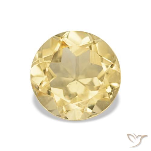 1.29ct Jaune clair Citrine, Tour, VS