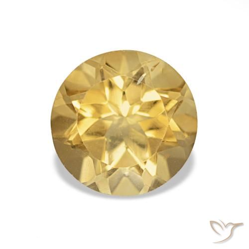 1.16ct Jaune clair Citrine, Tour, VS