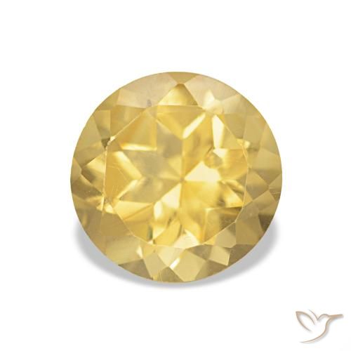 1.32ct Doré léger Citrine, Tour, VS