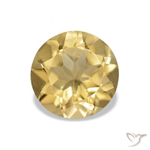 1.13ct Jaune doré léger Citrine Pierres précieuses, Tour, VS