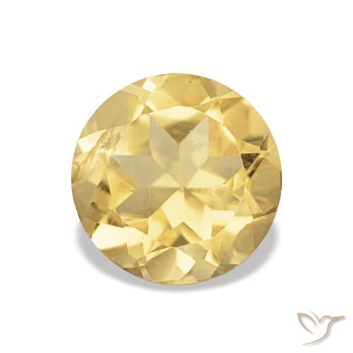 1.21ct Jaune clair Citrine, Tour, VS