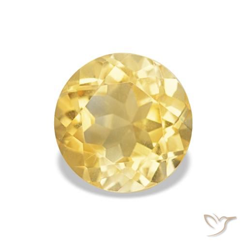 1.26ct Doré léger Citrine, Tour, VVS