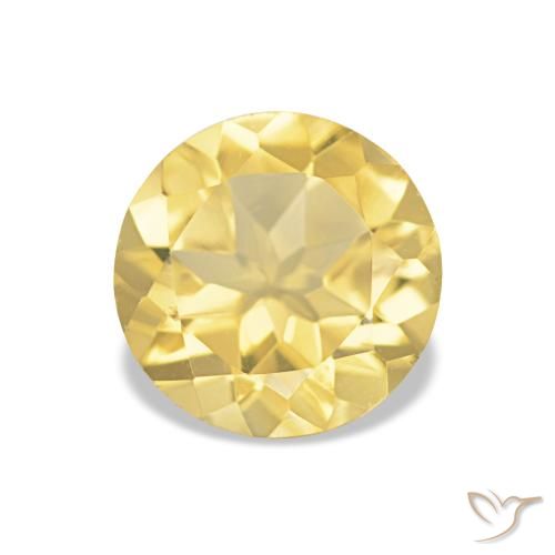 1.08ct Jaune doré léger Citrine, Tour, VVS