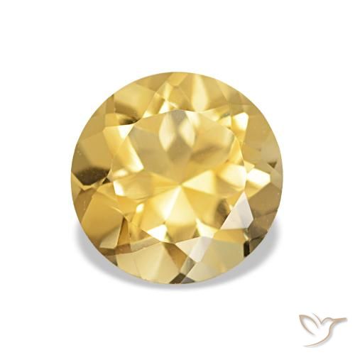 1.16ct Jaune doré léger Citrine, Tour, VVS