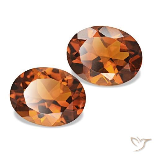 Shop natural 3.04ct Orange moyen Citrine gems, Coupe ovale, from Brésil at GemSelect. In stock, global shipping!