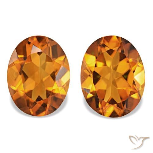 Shop natural 3.37ct Orange moyen Citrine gems, Coupe ovale, from Brésil at GemSelect. In stock, global shipping!
