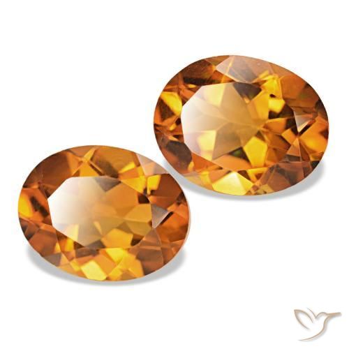 Shop natural 3.37ct Orange moyen Citrine gems, Coupe ovale, from Brésil at GemSelect. In stock, global shipping!