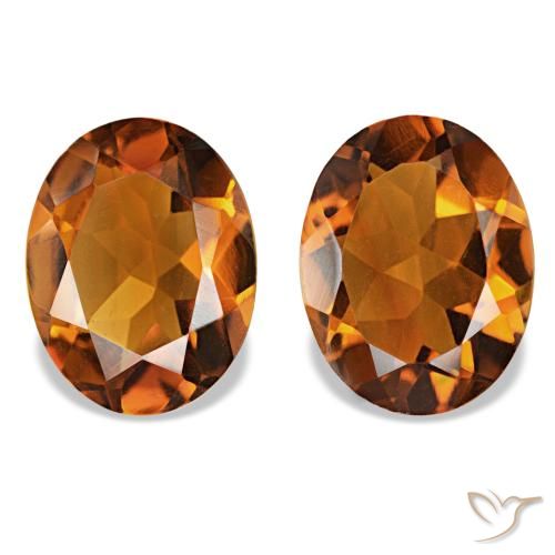 Shop natural 3.05ct Orange foncé Citrine gems, Coupe ovale, from Brésil at GemSelect. In stock, global shipping!