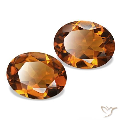 Shop natural 3.05ct Orange foncé Citrine gems, Coupe ovale, from Brésil at GemSelect. In stock, global shipping!