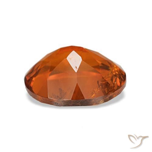 Citrine Orange foncé naturelle Coupe ovale, 1.76 ct, VS-SI