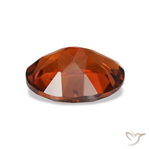 Citrine Ambre orange naturelle Coupe ovale, 1.68 ct, VS-SI