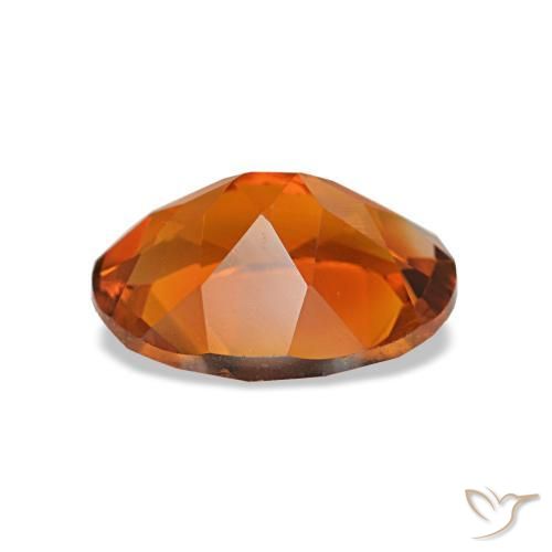 Citrine Orange moyen naturelle Coupe ovale, 1.49 ct, VVS-VS