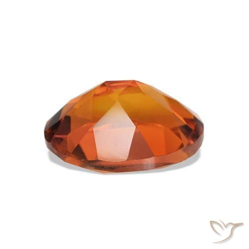 Citrine Orange moyen naturelle Coupe ovale, 1.55 ct, VVS