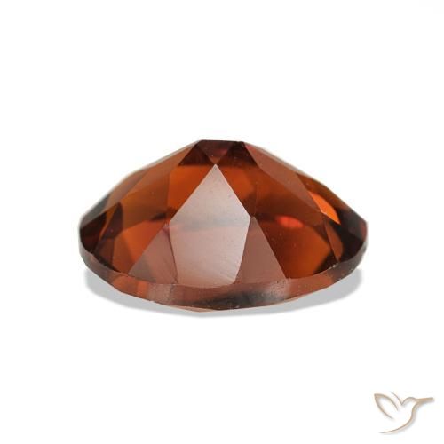 Citrine Orange rouge foncé naturelle Coupe ovale, 1.63 ct, VS