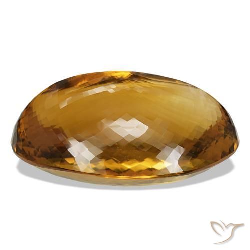 Citrine Brun doré naturelle Coupe ovale, 822.18 ct, IF