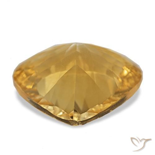Citrine Or naturelle En forme de poire, 11.94 ct, VS