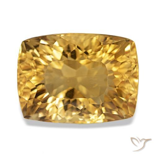 Citrine Doré profond naturelle Baquette, 11.95 ct, VS