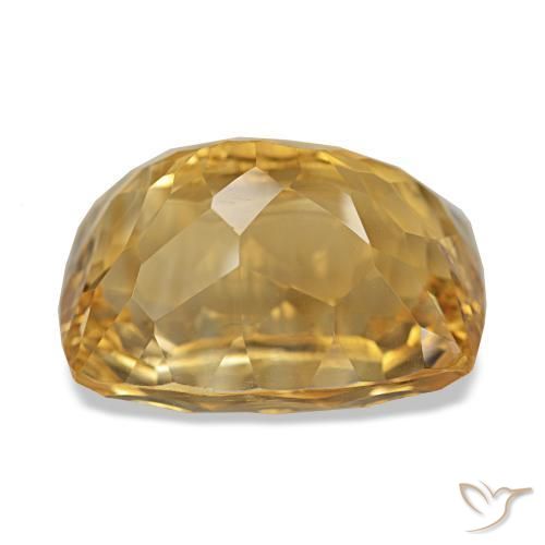 Citrine Doré profond naturelle Baquette, 11.95 ct, VS