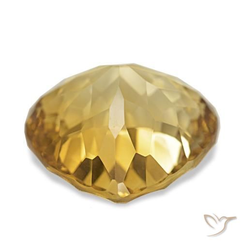 Citrine Jaune clair naturelle En forme de poire, 12.31 ct, VVS