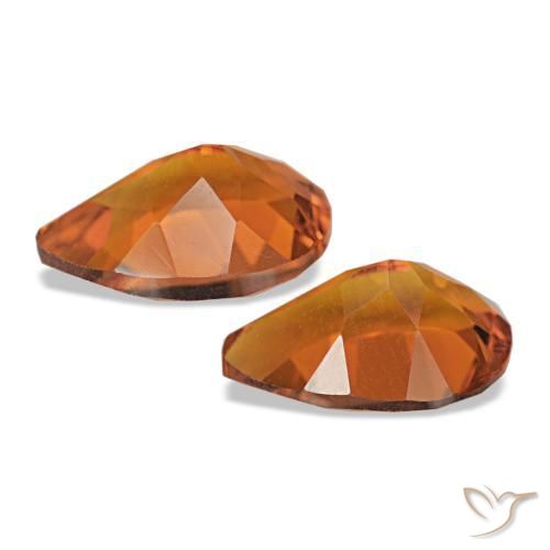 Achetez naturel 3.38ct Orange foncé Citrine gems, En forme de poire, En provenance Brésil chez GemSelect. En stock, livraison internationale!