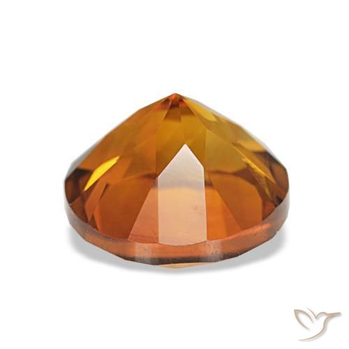 Citrine Orange moyen naturelle Coupe roude, 2.01 ct, VVS-VS
