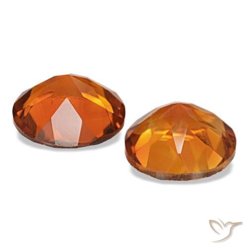 Achetez naturel 3.13ct Orange feu Citrine gems, Coupe roude, En provenance Brésil chez GemSelect. En stock, livraison internationale!