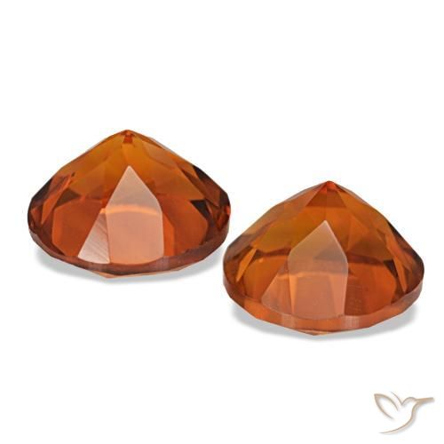 Shop natural 3.58ct Orange rougeâtre Citrine gems, Coupe roude, from Brésil at GemSelect. In stock, global shipping!