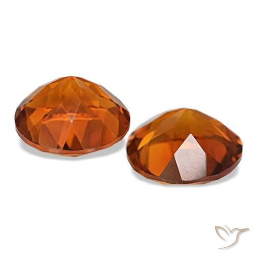 Achetez naturel 3,22ct orange feu citrine gems, coupe roude, en provenance brésil chez gemselect. en stock, livraison internationale!